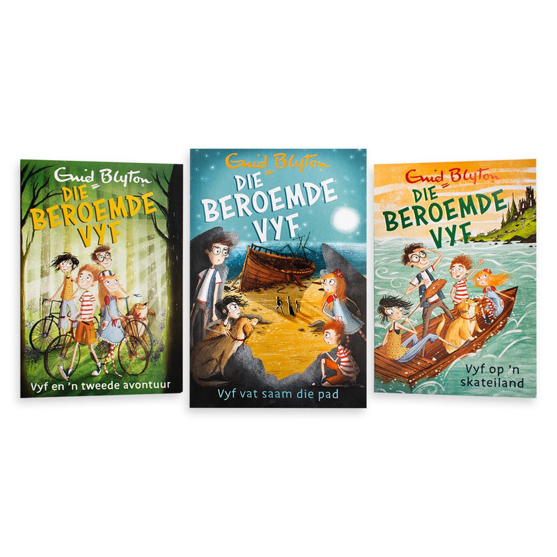 Die beroemde vyf 3 Book Pack - Readers Warehouse