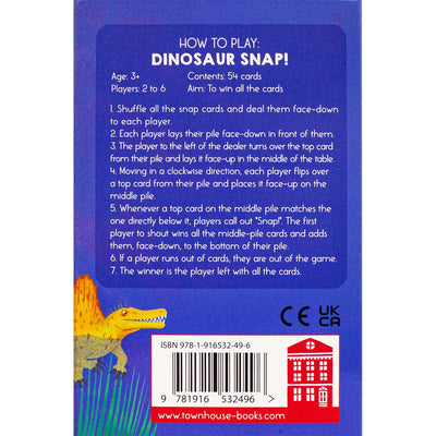 Dinosaur Snap Card Pack - Readers Warehouse