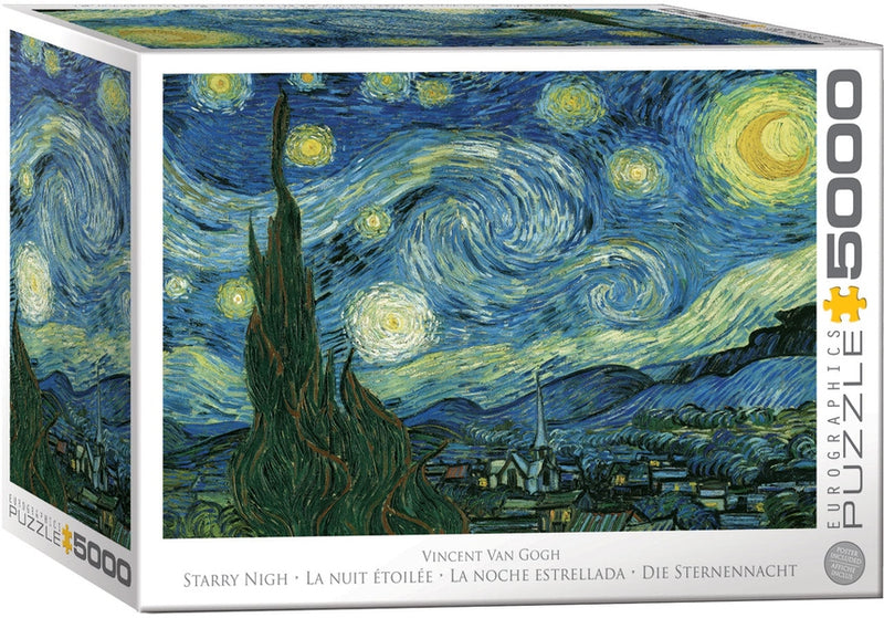 The Starry Night 5000 Piece Puzzle Box