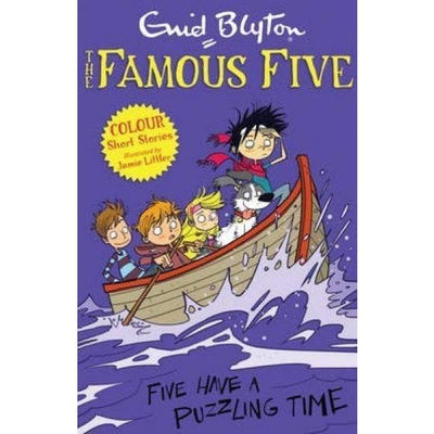 Famous Five Colour Short Stories - Five Have A Puzzling Time Enid Blyton
