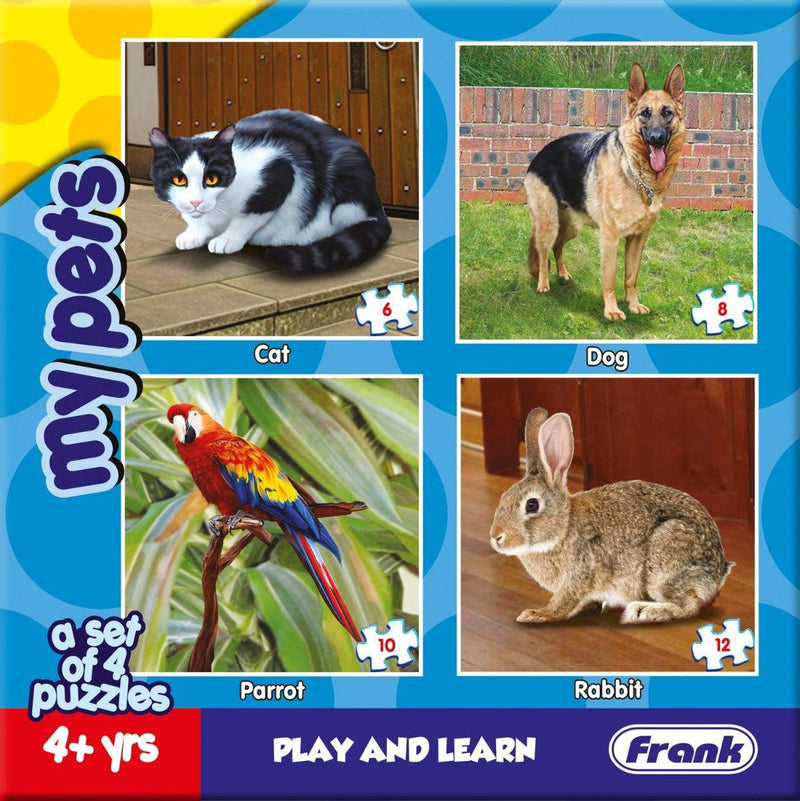 Frank My Pets 4in1 Jigsaw Puzzle