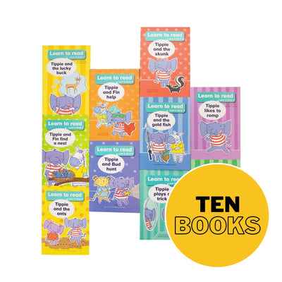 Learn To Read With Tippie - Level 2 (Large 10 Book Pack) - Readers Warehouse