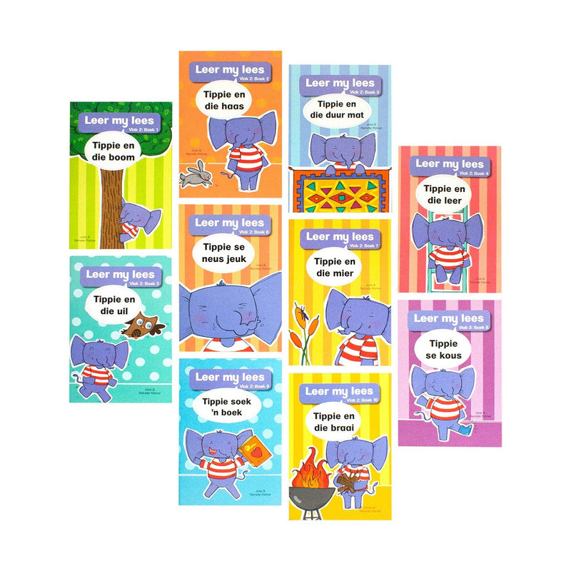 Leer My Lees Met Tippie - Vlak 2 (Large 10 Book Pack) - Readers Warehouse