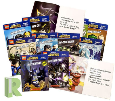 Lego DC Super Heroes Phonics Collection - Readers Warehouse
