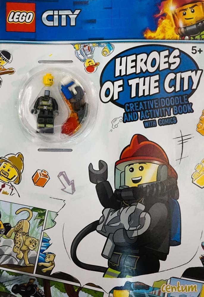 Lego Heroes Of The City - Creative Doodle And Activity Book - Readers Warehouse