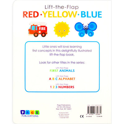 Lift-the-Flap Red Yellow Blue - Readers Warehouse