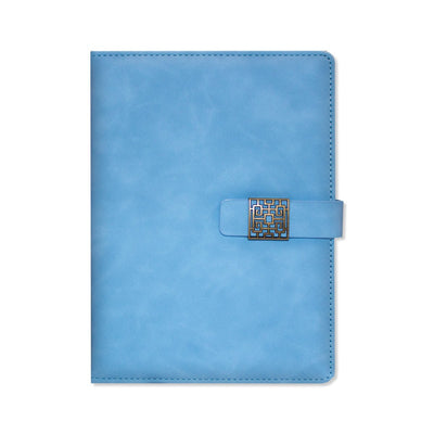 Light Blue Padded A5 Notebook - Readers Warehouse