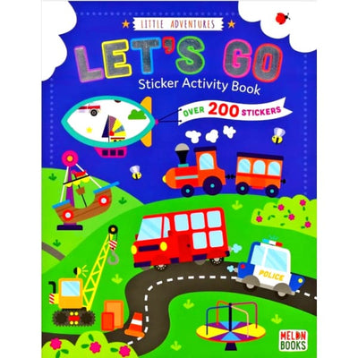 Little Adventures: Let’s Go Sticker Activity