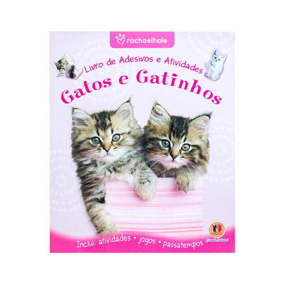 Livro De Adesivos Atividades Gatos E Gatinhos - Readers Warehouse