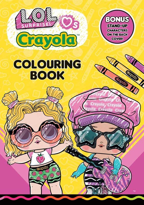 Lol Surprise x Crayola: Colouring Book