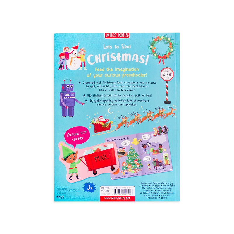 Lots to Spot: Christmas! Sticker Book - Readers Warehouse