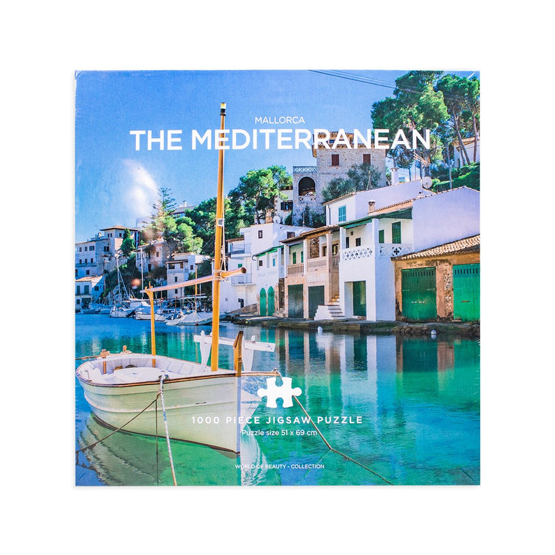 Mallorca The Mediterranean 1000 Piece Jigsaw Puzzle Box - Readers Warehouse