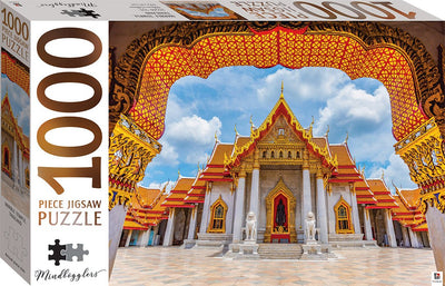 Marble Temple, Thailand - 1000 Piece Puzzle - Readers Warehouse