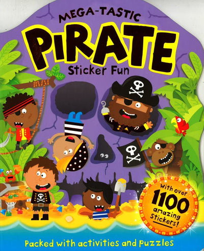 Mega Tastic Pirate Sticker Fun - Readers Warehouse