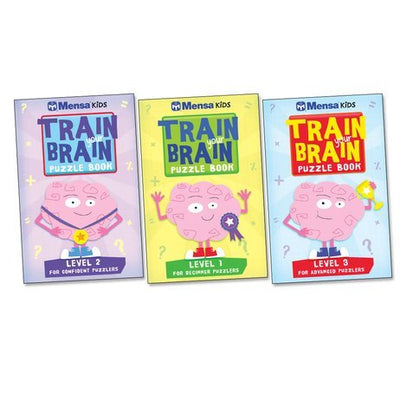 Mensa Train Your Brain 3 Book Pack - Readers Warehouse