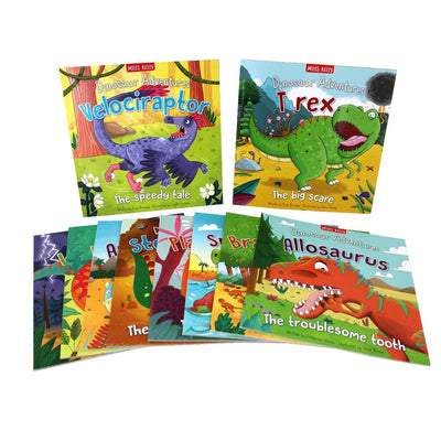 Miles Kelly Dinosaur Adventures (10 Books) - Readers Warehouse