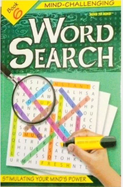 Mind Challenging Word Search - Readers Warehouse