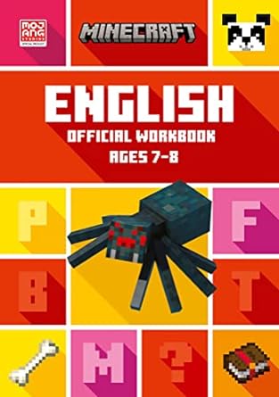 Minecraft English Ages 7-8 Official Workbook - Readers Warehouse