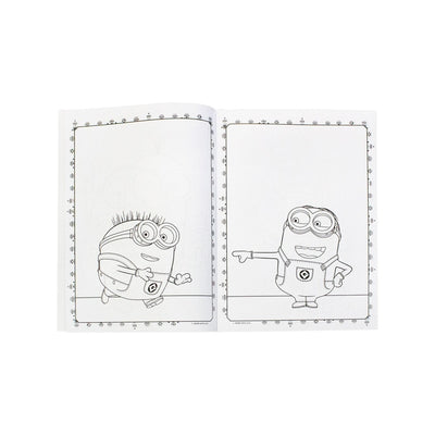 Minions Villains Colouring Book - Readers Warehouse