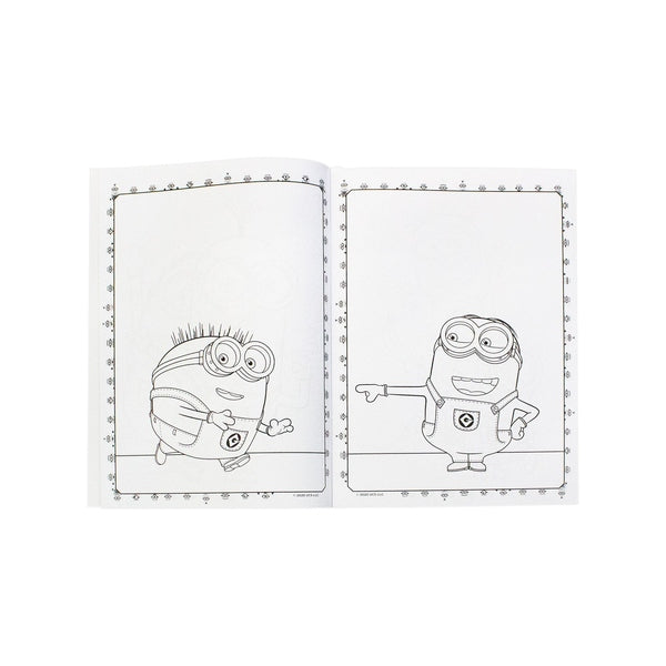 Minions Villains Colouring Book - Readers Warehouse