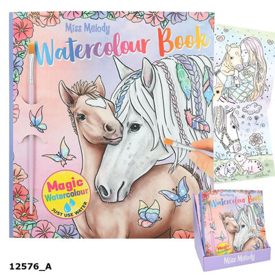Miss Melody Watercolour Book - Readers Warehouse