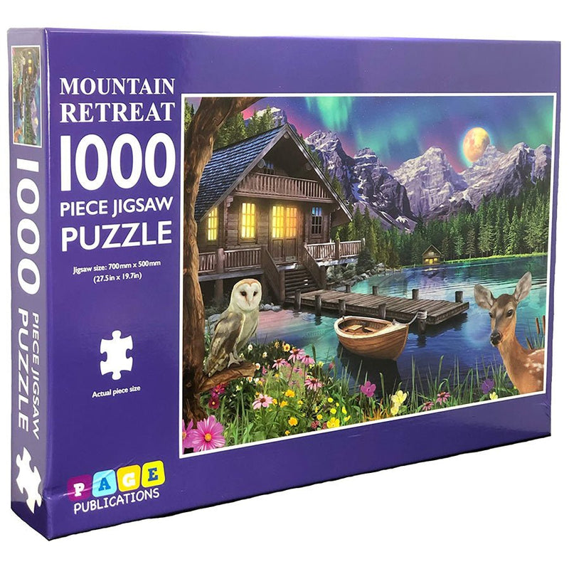 Mountain Retreat - 1000 Piece Puzzle - Readers Warehouse