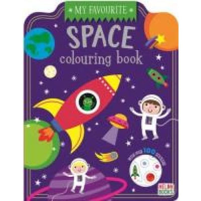 My Favourite Space Colouring Book - Readers Warehouse