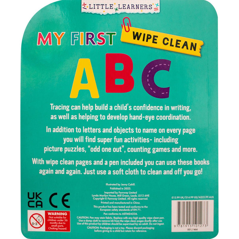 My First Wipe Clean ABC - Readers Warehouse