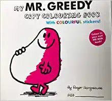 My Mr. Greedy Copy Colouring Book - Readers Warehouse