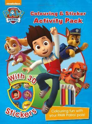 PAW Patrol Colouring and Sticker Activity Pack - Readers Warehouse