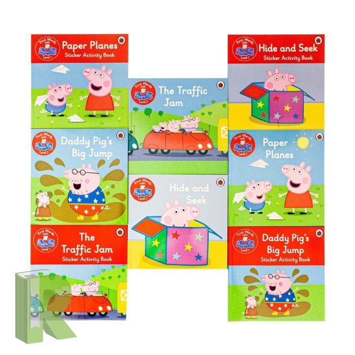 Peppa Pig First Words Level 1 Book Collection - Readers Warehouse