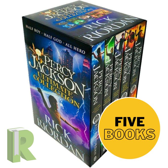 Percy Jackson Book Collection - Readers Warehouse