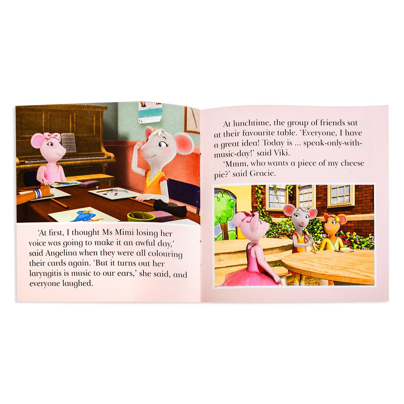 Pixi Angelinas Musical Day Pocket Book - Readers Warehouse