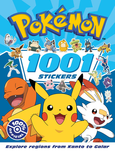 Pokémon - 1001 Stickers - Readers Warehouse