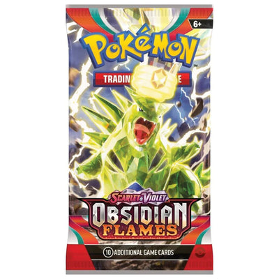 Pokemon Scarlet and Violet Obsidian Flames Tyranitar Booster - Readers Warehouse