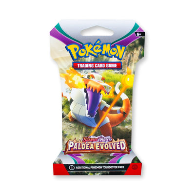 Pokémon Scarlet And Violet - Skeledirge Sleeved Booster Pack - Readers Warehouse