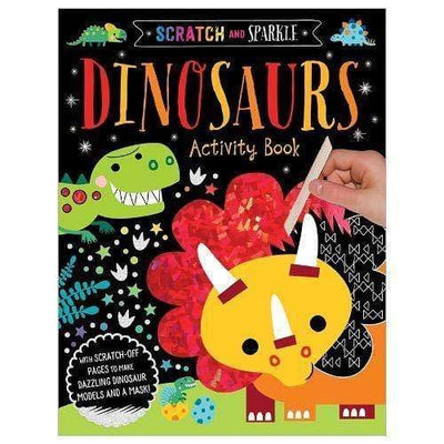 Scratch and Sparkle - Dinosaurs Activity Book - Readers Warehouse