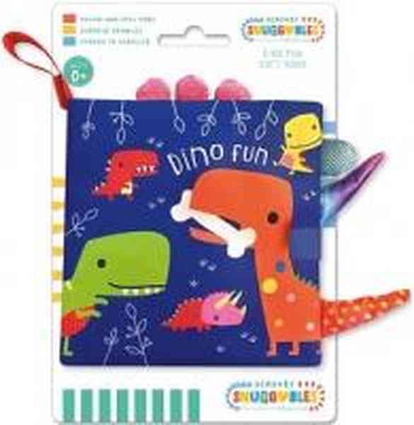 Sensory Snuggables - Dino Fun Cloth Book - Readers Warehouse