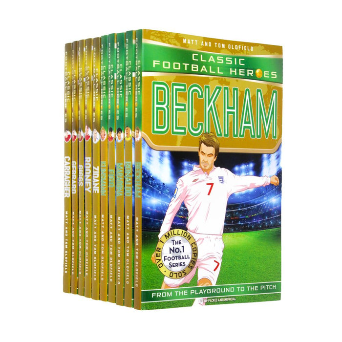 Classic Football Heroes 10 Book Pack