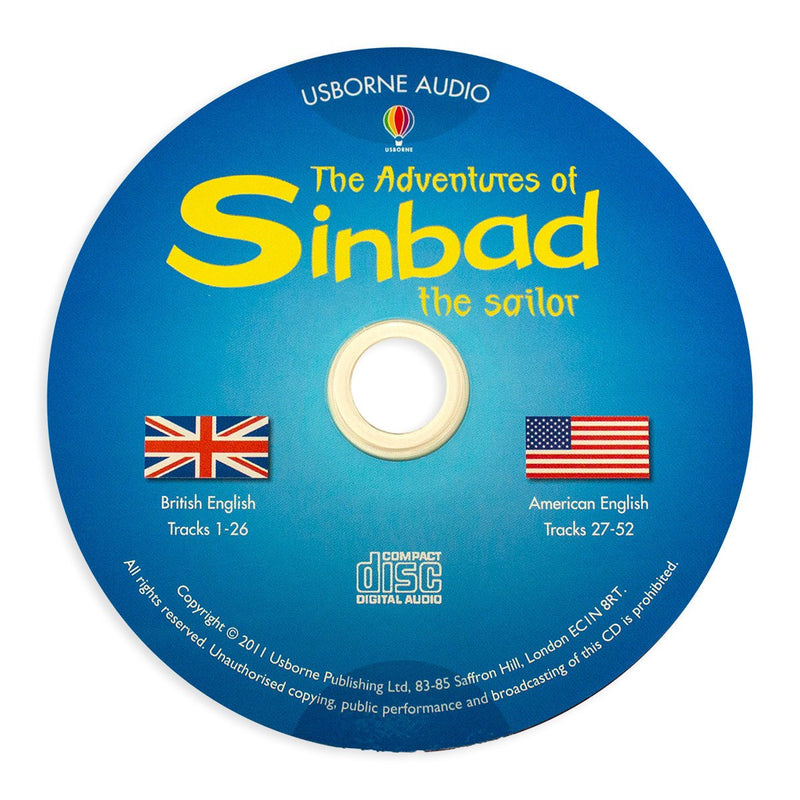 Sinbad The Sailor Book and CD - Readers Warehouse