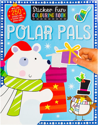 Sticker Fun Colouring Book Polar Pals - Readers Warehouse