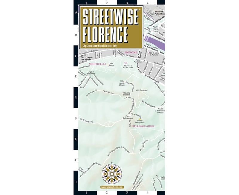 Streetwise Florence Map