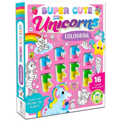 Super Cute Unicorns Colouring - Readers Warehouse