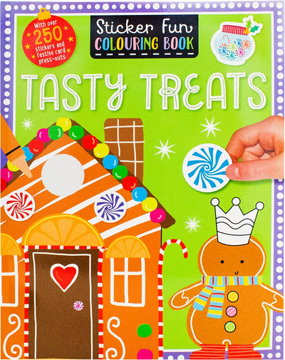 Tasty Treats - Sticker Fun Colouring Book - Readers Warehouse