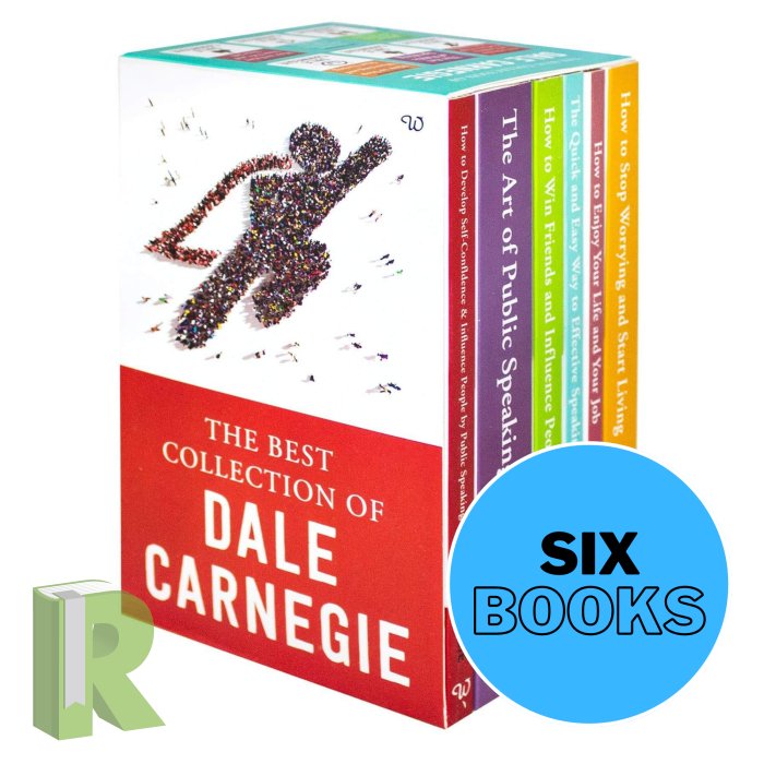 The Best Collection Of Dale Carnegie 6 Book Box Set - Readers Warehouse