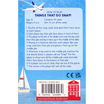 Things That Go Snap Card Pack - Readers Warehouse
