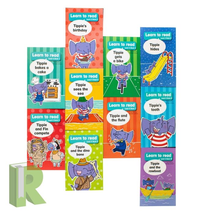 Tippie Learn To Read Level 3 and 4 - Boxset - Readers Warehouse