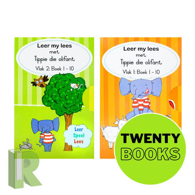 Tippie - Leer My Lees Vlak 1 & 2 (20 Boeke) - Readers Warehouse