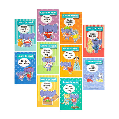 Tippie Level 1 Large 10 Book Pack - Readers Warehouse