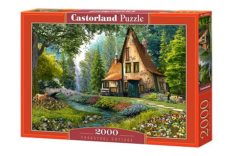 Toadstool Cottage - 2000 Piece Puzzle - Readers Warehouse